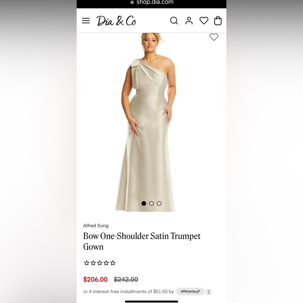 Alfred sung dress